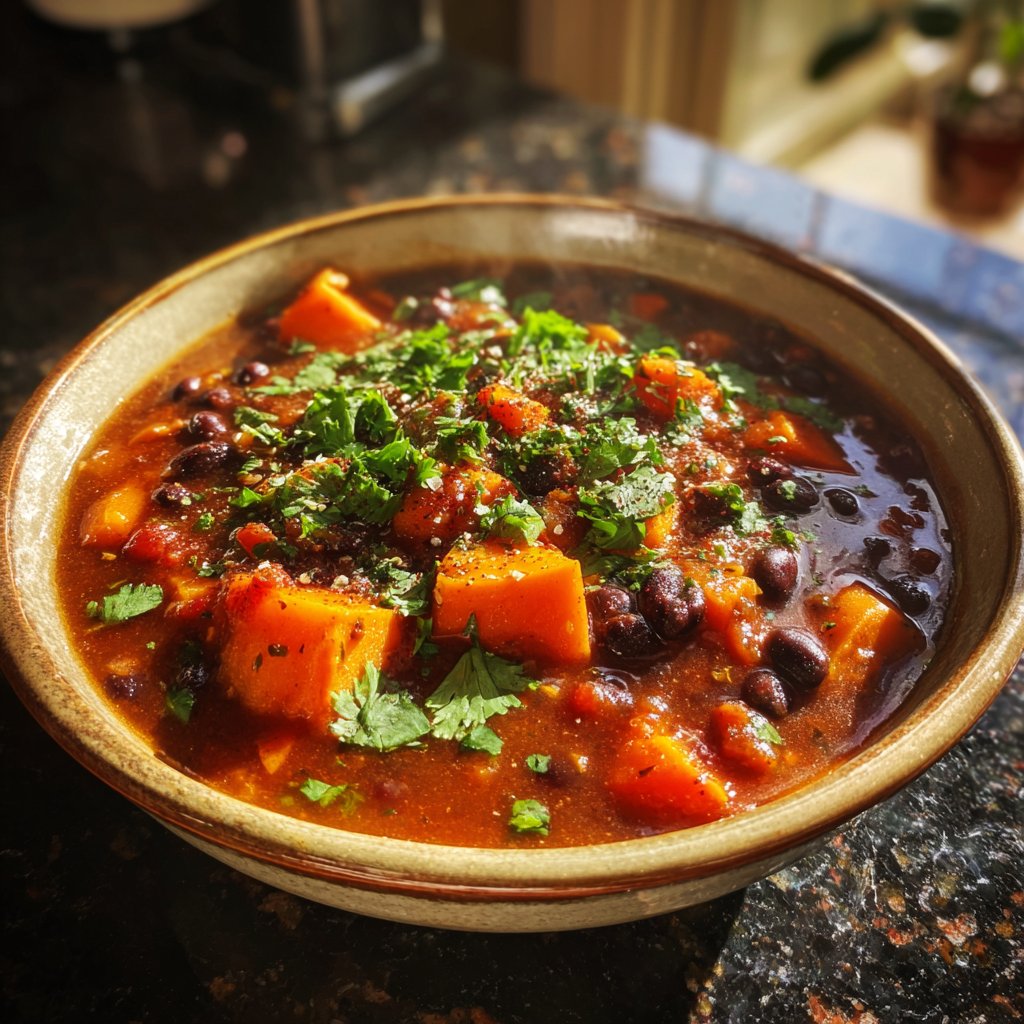 Smoky Sweet Potato Chili