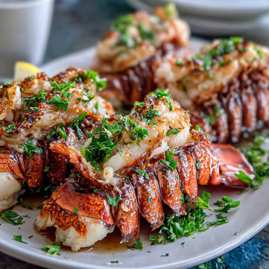 Garlic Butter Lobster Tails