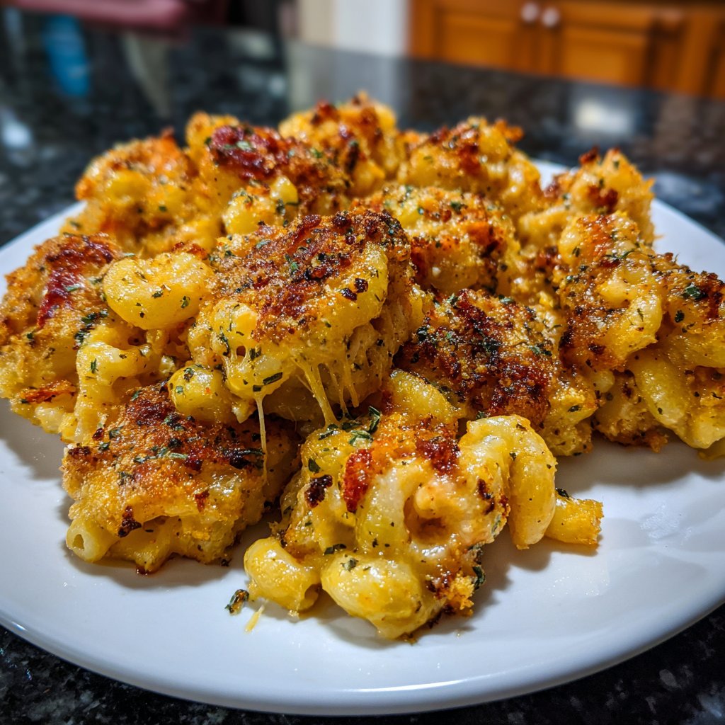 Crawfish Mac and Cheese Bites