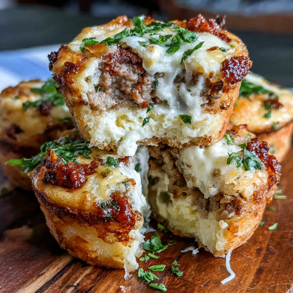 Breakfast Sausage and Egg Muffins